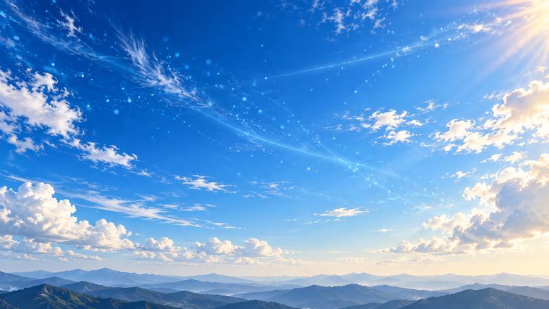 Featured image of post 空はなぜ青いのか：光・分子・人間の目から読み解く、青空と夕焼けの物理学
