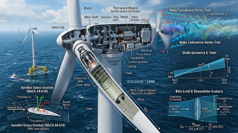 Featured image of post 風車はなぜあの形なのか：風力発電を支える空気力学と巨大機械の設計
